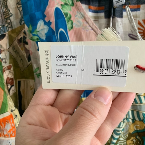 Johnny Was Samantha Blouse - Picture 8 of 8